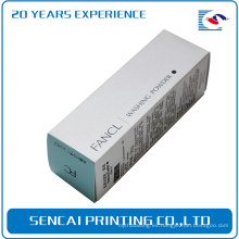 barato caja de papel cosmética de la impresión de encargo libre de la muestra / pequeña caja de embalaje del lápiz labial